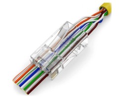 PASS THROUGH ΦIΣ ΔIKTYOY RJ45 CAT6